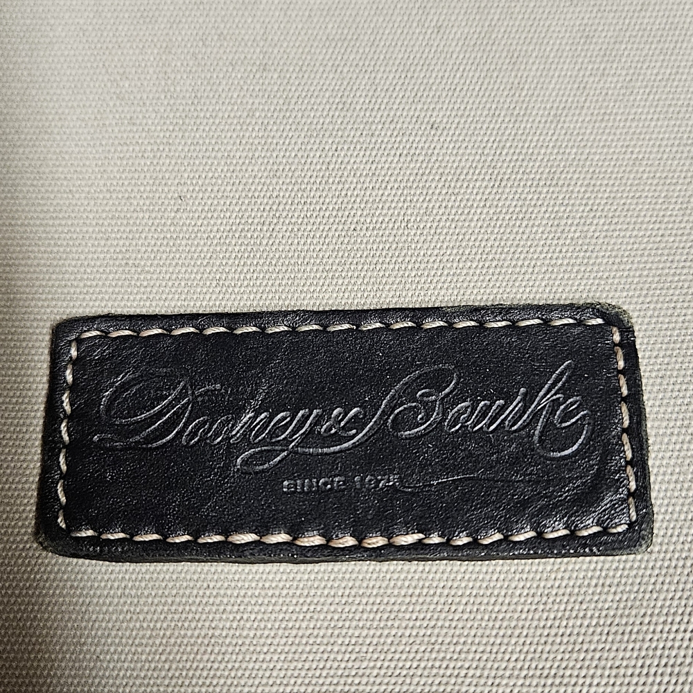 Dooney & Bourke Black and Cream Tote - Picture 2 of 10
